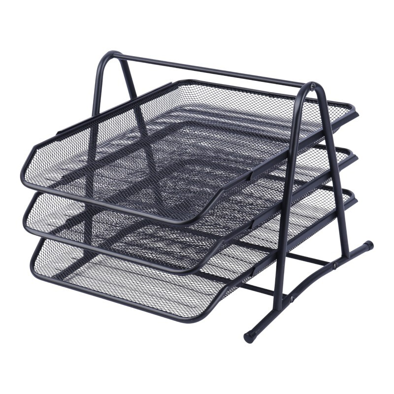 کازیه 3 فلز کازیه سه طبقه فلز توری - تصویر 1