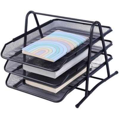 کازیه سه طبقه فلز توری - تصویر 4